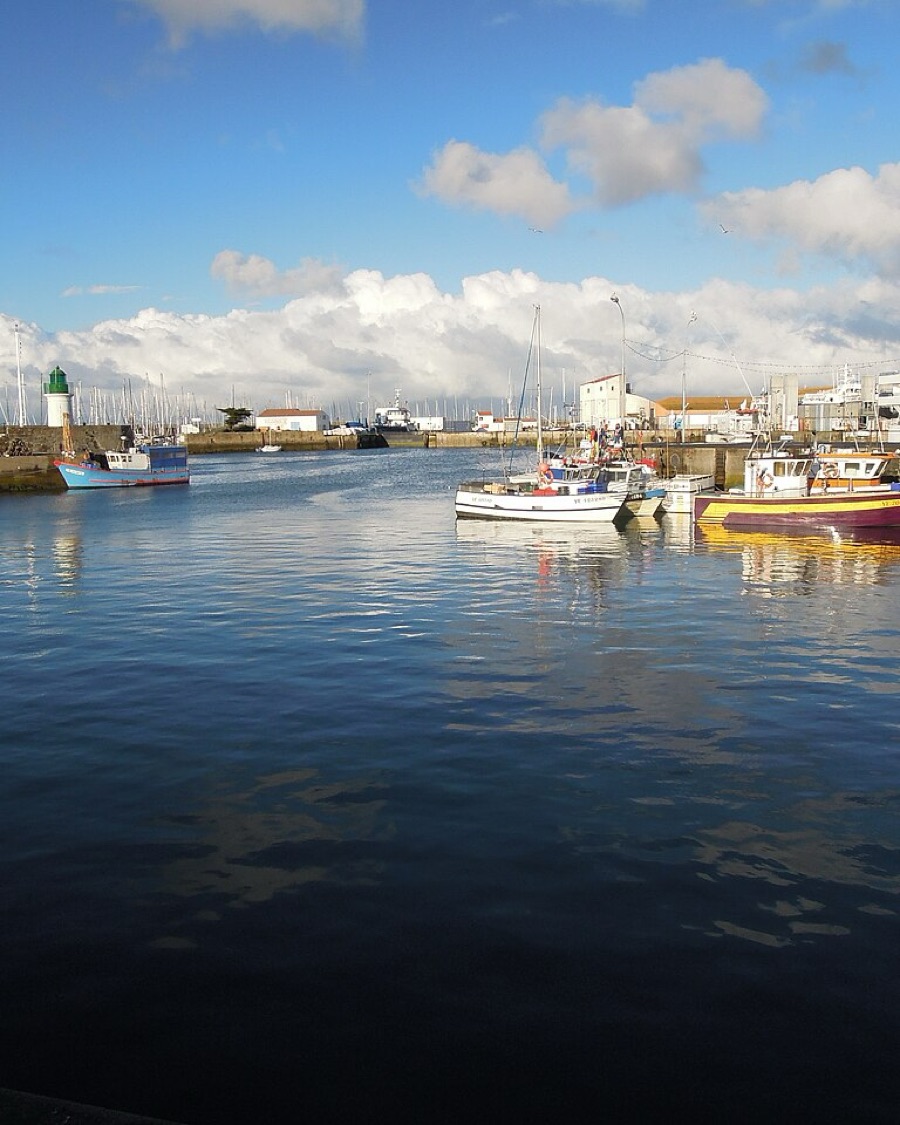 Port-Joinville, sur l'île d'Yeu